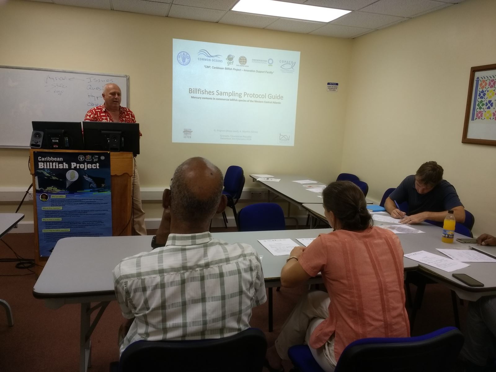 Consultant Teaches locals