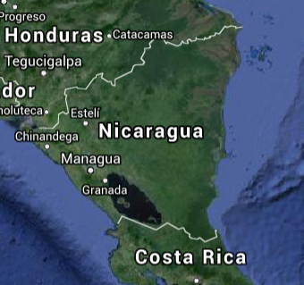 Nicaragua Map